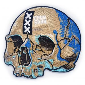 Dr.TiqueStars Mokum XL Skull Patch.